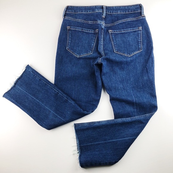Old Navy Flare Ankle High Rise Jeans Sz 2 - Picture 2 of 9